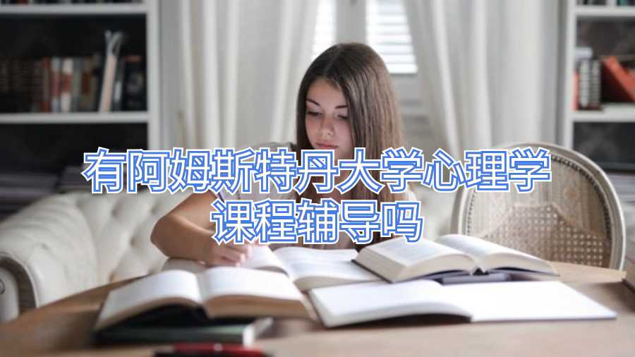 有阿姆斯特丹大學(xué)心理學(xué)課程輔導(dǎo)嗎
