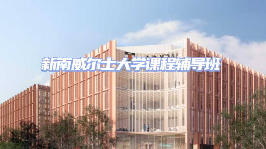 新南威爾士大學課程輔導班