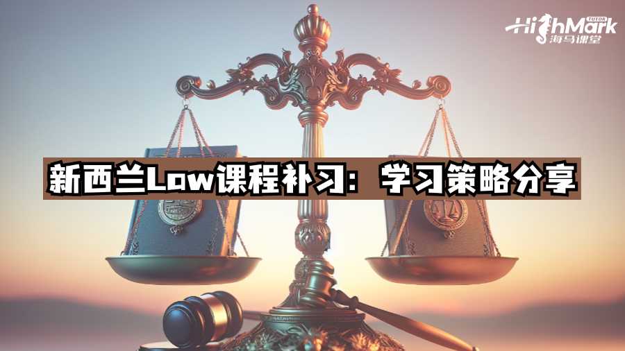 新西蘭Law課程補習：學習策略分享