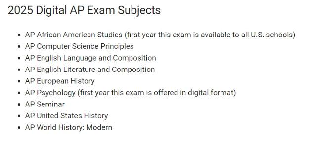 美國(guó)ap考試