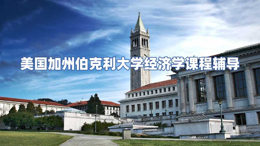 美國(guó)加州伯克利大學(xué)經(jīng)濟(jì)學(xué)課程輔導(dǎo)