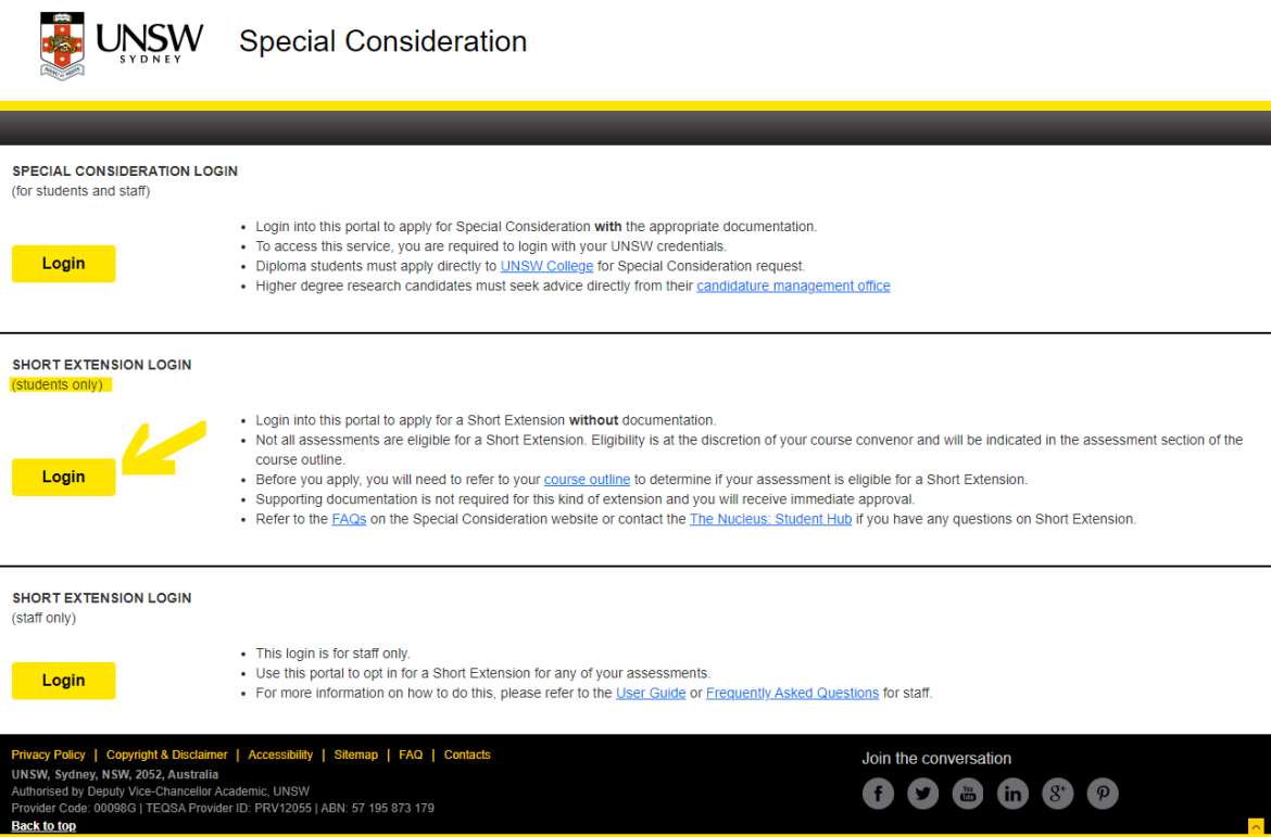 unsw短期延期申請(qǐng)